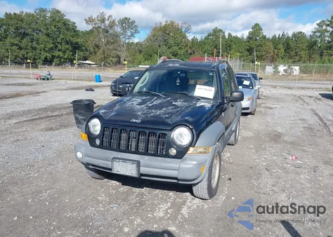 2005 Jeep Liberty Sport from USA, damaged, VIN 1J4GL48K45W624451